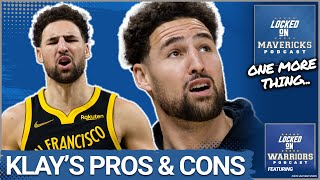 How Has Klay Thompsons Defense Been for the Warriors With LockedOnWarriors  Dallas Mavericks [upl. by Alia]