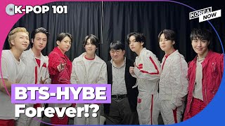 Why did BTS renew HYBEs contract Bang Sihyuks role [upl. by Danelle981]