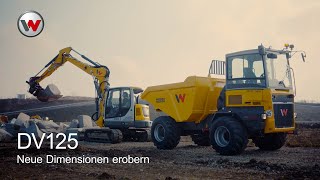 Dual View Dumper DV125 von Wacker Neuson – Für hohen Materialumschlag [upl. by Winthorpe345]