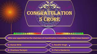 KBC Ques Game Show  Create on PowerPoint presentation [upl. by Aicilanna]