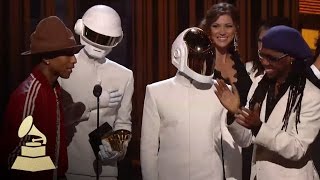 Daft Punk Win Record of the Year  GRAMMYs [upl. by Ecnarepmet]