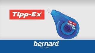 Correcteur à sec Easy correct TIPPEX  Bernard [upl. by Wyon]