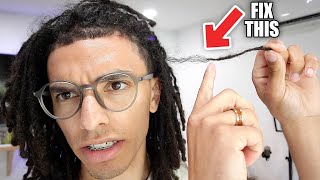 How to Repair Thin Dreads [upl. by Bardo]