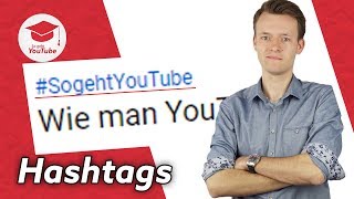 Wie erzeugt man die Hashtags über dem Videotitel  WieGehtYouTube [upl. by Owens]