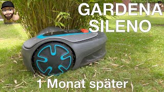 Gardena Sileno Minimo 500 Mähroboter  1 Monat später [upl. by Steep857]