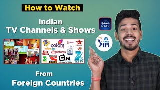 How To Watch Indian TV Channels Online Outside India  Watch Indian TV Shows from Foreign Countries [upl. by Adnuhs]