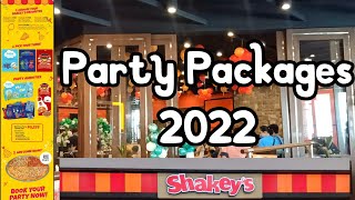 Shakeys Party Packages 2022 😃 [upl. by Windy823]