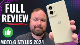 Moto G Stylus 2024 Full Review Great Stylus Phone for 399 [upl. by Ahkos58]