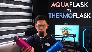 ThermoFlask vs AquaFlask  FULL REVIEW COMPARISON  Better Flask [upl. by Chiaki604]