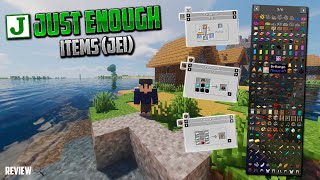 JUST ENOUGH ITEMS JEI  GUÍA COMPLETA mods minecraft [upl. by Adigirb]