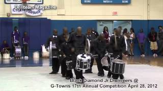 Black Diamond Junior Drummers  GTowns 17th Annual Drillteam and Drum Competition [upl. by Dee Dee]