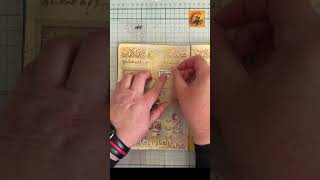 Art Journal mit Stamperia Fortune Ephemeras diy art [upl. by Anwahsal]