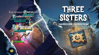 HCE LVL 16  DPS FROST  THREE SISTERS  ALBION ONLINE ASIA 2024 [upl. by Yanehs]