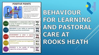 Behaviour and Pastoral Care at Rooks Heath [upl. by Claud]