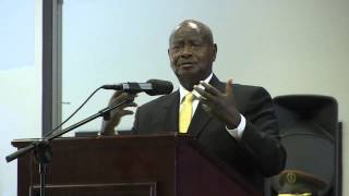 Kwibohora20  PanAfrican Youth SummitConversation with President Museveni  Thursday 03 July 2014 [upl. by Vowel]