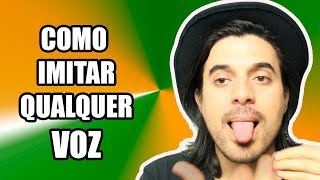 Como imitar qualquer voz  Aula de técnica vocal com Beto Sorolli [upl. by Dyl]