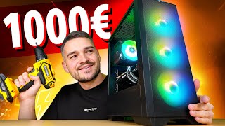 Wir BAUEN amp TESTEN den 1000€ GAMING PC 2024 [upl. by Schofield564]