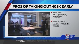 Pros and cons of early 401k withdrawals [upl. by Anyala]