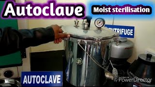 Autoclave  Moist sterilisation  Microbiology Lab [upl. by Chevalier192]