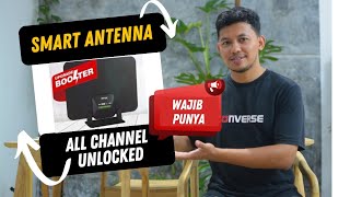 Antena TV Digital indoor TERBAIK 2024  PX UDA 7000A [upl. by Gerlac39]