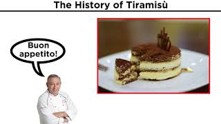 Italian Culture The History of Tiramisù [upl. by Hayton]