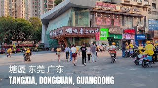 🇨🇳 塘厦 东莞 广东 Walk through Tang Xia Dongguan【4k UHD 】 [upl. by Hermia]