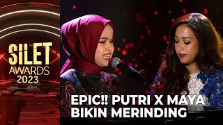 Putri Ariani X Maia Estianty  Mimpi  SILET AWARDS 2023 [upl. by Crissie402]