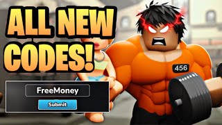 NEW CODES  NEW GYM amp MORE SHOWCASED in GYM LEAGUE UPDATE ROBLOX [upl. by Annoyk]