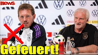 vor 10 Minuten Rudi Völler beleidigt Nagelsmann Er wurde offiziell aus dem DFB geworfen [upl. by Doowyah650]