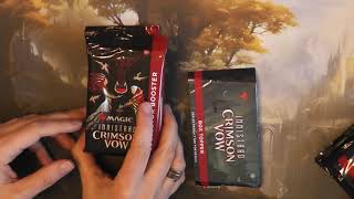 Crimson Vow Collector Boosters Display unboxing [upl. by Rebeca261]