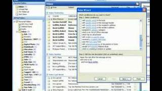 Microsoft Outlook 01 Message Rules and Automatic Sorting [upl. by Kenji815]