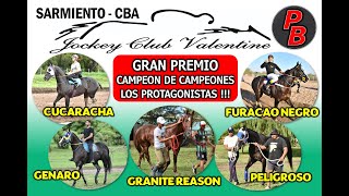 GRAN PREMIO DE CAMPEONES LA PREVIA EN JOCKEY CLUB VALENTINE SARMIENTO  CORDOBA 14012024 [upl. by Aneloaup]