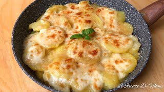 PATATE ALLA SAVOIARDA IN PADELLA Cremose Facili e Veloci da Fare  Ricetta Piemontese [upl. by Koh]