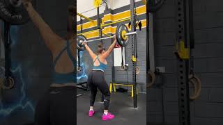 Try this snatch warm up Heaving snatch balance Pause overhead squat Overhead squat subscribe [upl. by Trish]