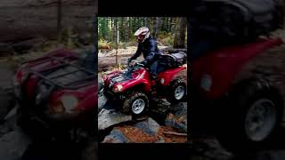 Polaris Sportsman 850 vs Yamaha Grizzly 700 shorts [upl. by Cherida]