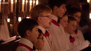 Carols from Kings 2016  18 quotO Come All Ye Faithfulquot arr David Willcocks  Kings College [upl. by Zertnom355]