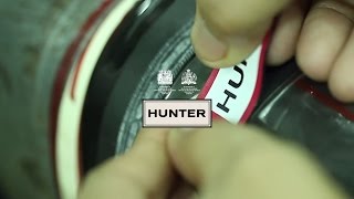 How The Hunter Original Wellington Boots Are Made [upl. by Ettevroc969]