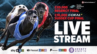 £20000 Premier Greyhound Racing Regency  Live Greyhound Racing  Racing Post Greyhound TV [upl. by Gates702]