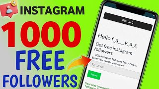 💙Username മതി 1000 followers കിട്ടും 🚀💥How to increase followers instagramfree followers malayalam [upl. by Annauqaj]