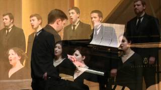 CWU Chamber ChoirGjeilo quotUbi Caritasquot with piano improv [upl. by Anni188]