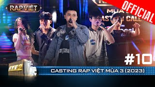 Tập 10 Casting Mùa 3 OgeNus thả melody cực ngọt UMIE thể hiện sự chiến  Casting Rap Việt 2023 [upl. by Marchak]