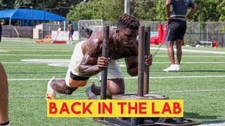 BACK IN THE LAB Field Training amp PostWorkout Nutrition  Tyreek Hill [upl. by Luoar]