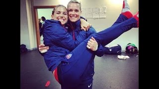 Ashlyn Harris  Alex Morgan  Ill Walk Through Hell With You [upl. by Nywloc]