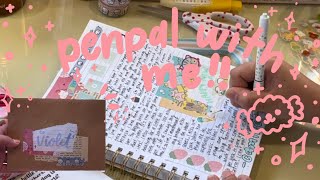 penpal with me 001 💌  asmr no bgm no talking [upl. by Chev579]