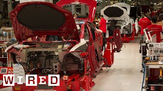 How the Tesla Model S is Made  Tesla Motors Part 1 WIRED [upl. by Garlanda639]