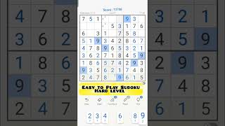 How to play SUDOKKU hard level mindgames entertainment shortsfeed viralshorts [upl. by Syverson78]