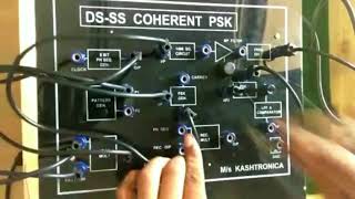 DSSS Practical on Trainer Kit [upl. by Atoel]