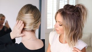 15 Easy Hairstyles for Short Hair Youd Love to Try [upl. by Aldrich]