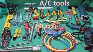 HVAC TOOLS AIRCONDITIONING TOOLS SPLIT AC TOOLS [upl. by Artina]