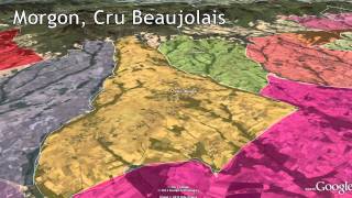 Beaujolais Crus tour with Google Earth [upl. by Millar]